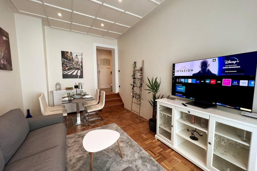Soul-Apartment Terrasse Privat-Parkplatz Boxspringbett 55Zoll Tv Wlan Lipsk Zewnętrze zdjęcie