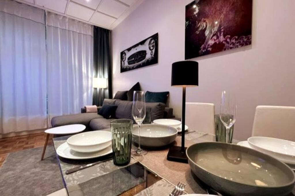 Soul-Apartment Terrasse Privat-Parkplatz Boxspringbett 55Zoll Tv Wlan Lipsk Zewnętrze zdjęcie