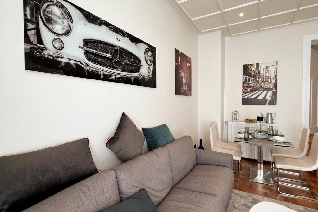 Soul-Apartment Terrasse Privat-Parkplatz Boxspringbett 55Zoll Tv Wlan Lipsk Zewnętrze zdjęcie