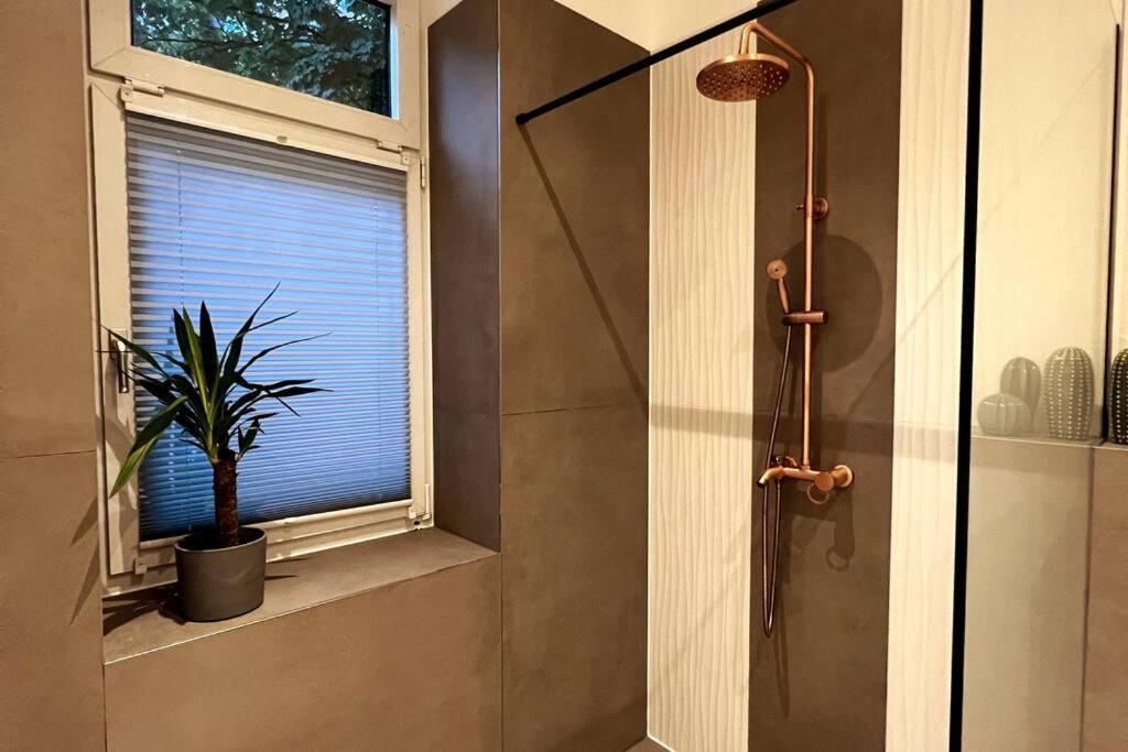 Soul-Apartment Terrasse Privat-Parkplatz Boxspringbett 55Zoll Tv Wlan Lipsk Zewnętrze zdjęcie