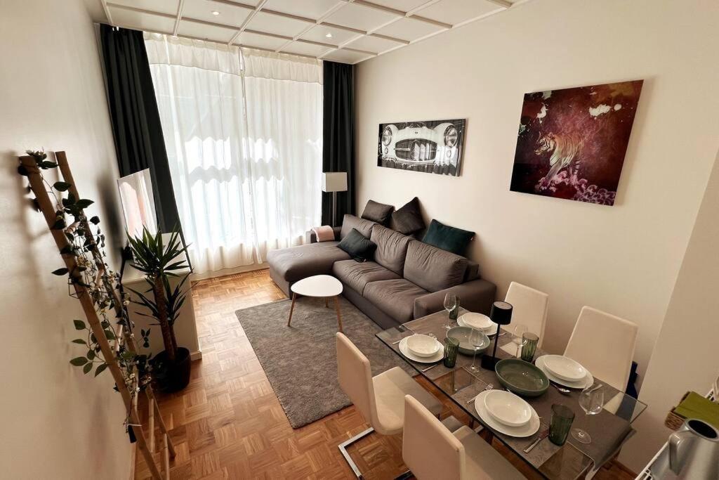 Soul-Apartment Terrasse Privat-Parkplatz Boxspringbett 55Zoll Tv Wlan Lipsk Zewnętrze zdjęcie