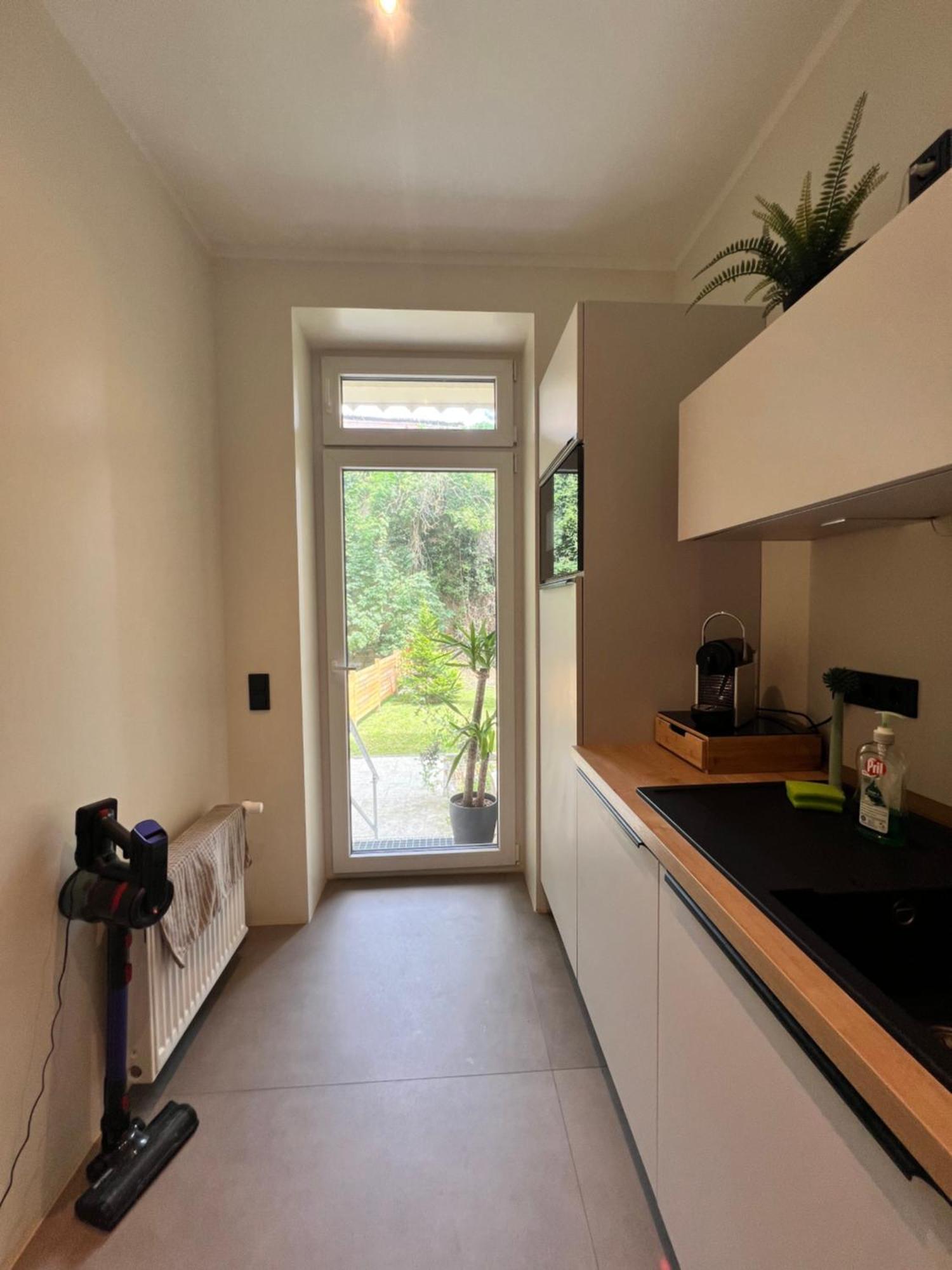 Soul-Apartment Terrasse Privat-Parkplatz Boxspringbett 55Zoll Tv Wlan Lipsk Zewnętrze zdjęcie